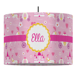 Princess Carriage Drum Pendant Lamp (Personalized)