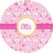 Princess Carriage 2" Multipurpose Round Labels - Single Sticker