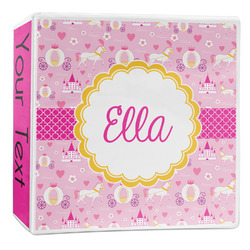 Princess Carriage 3-Ring Binder - 2 inch (Personalized)