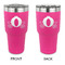 Princess Carriage 30 oz Stainless Steel Ringneck Tumblers - Pink - Double Sided - APPROVAL