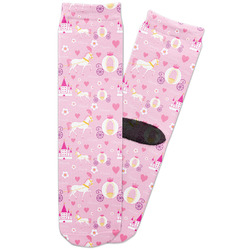 Princess Carriage Adult Crew Socks