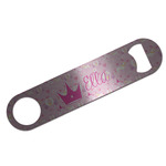 Princess Carriage Bar Bottle Opener - Silver w/ Name or Text