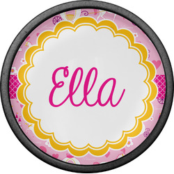 Princess Carriage Cabinet Knob (Black) (Personalized)