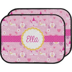 Princess Carriage Car Floor Mats (Back Seat) (Personalized)