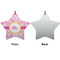 Princess Carriage Ceramic Flat Ornament - Star Front & Back (APPROVAL)