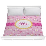 Princess Carriage Comforter - King (Personalized)