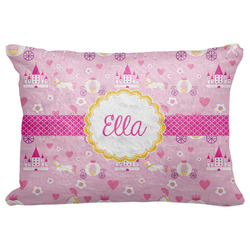 Princess Carriage Decorative Baby Pillowcase - 16"x12" w/ Name or Text