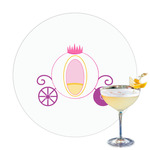 Princess Carriage Printed Drink Topper - 3.25"