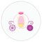 Princess Carriage Drink Topper - Medium - Single