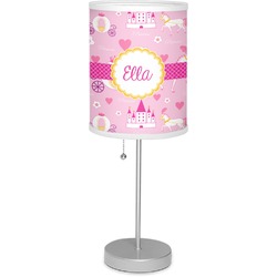 Princess Carriage 7" Drum Lamp with Shade (Personalized)