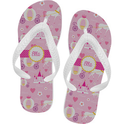 Princess Carriage Flip Flops - Small (Personalized)