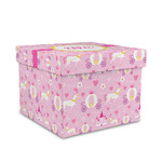 Princess Carriage Gift Box with Lid - Canvas Wrapped - Medium (Personalized)