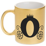 Princess Carriage Metallic Mug (Personalized)