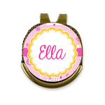 Princess Carriage Golf Ball Marker - Hat Clip - Gold