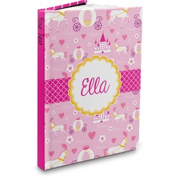 Princess Carriage Hardbound Journal - 7.25" x 10" (Personalized)