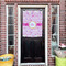 Princess Carriage House Flags - Double Sided - (Over the door) LIFESTYLE