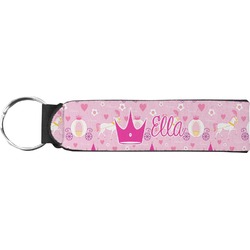 Princess Carriage Neoprene Keychain Fob (Personalized)