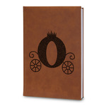 Princess Carriage Leatherette Journal - Large - Double Sided (Personalized)