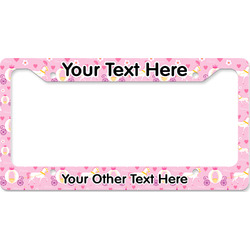 Princess Carriage License Plate Frame - Style B (Personalized)