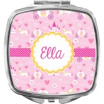 Princess Carriage Compact Makeup Mirror (Personalized)