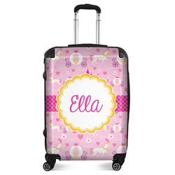Princess Carriage Suitcase - 24" Medium - Checked (Personalized)