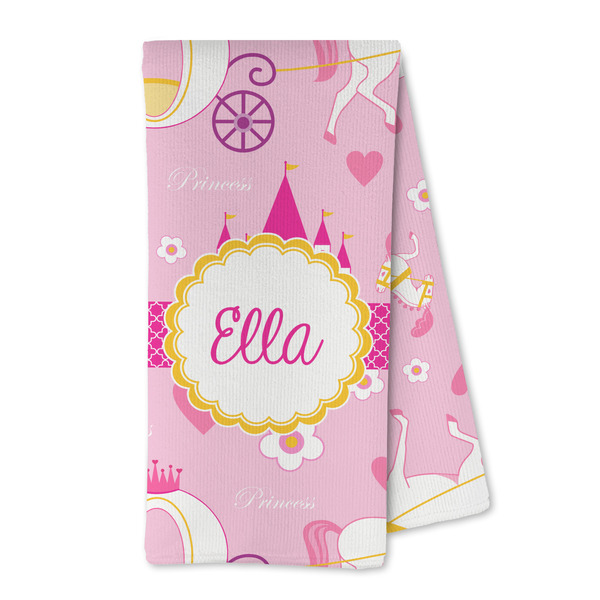 Custom Princess Carriage Kitchen Towel - Microfiber (Personalized)