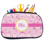 Princess Carriage Neoprene Pencil Case - Medium w/ Name or Text