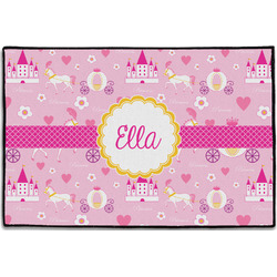 Princess Carriage Door Mat - 36"x24" (Personalized)