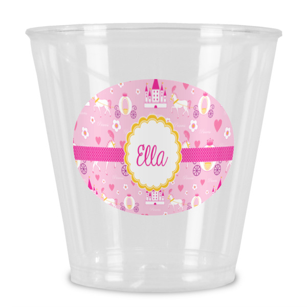 Custom Princess Carriage Plastic Shot Glass (Personalized)