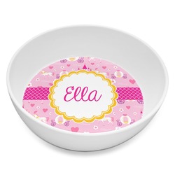 Princess Carriage Melamine Bowl - 8 oz (Personalized)