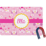 Princess Carriage Rectangular Fridge Magnet (Personalized)