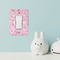 Princess Carriage Rocker Light Switch Covers - Single - IN CONTEXT