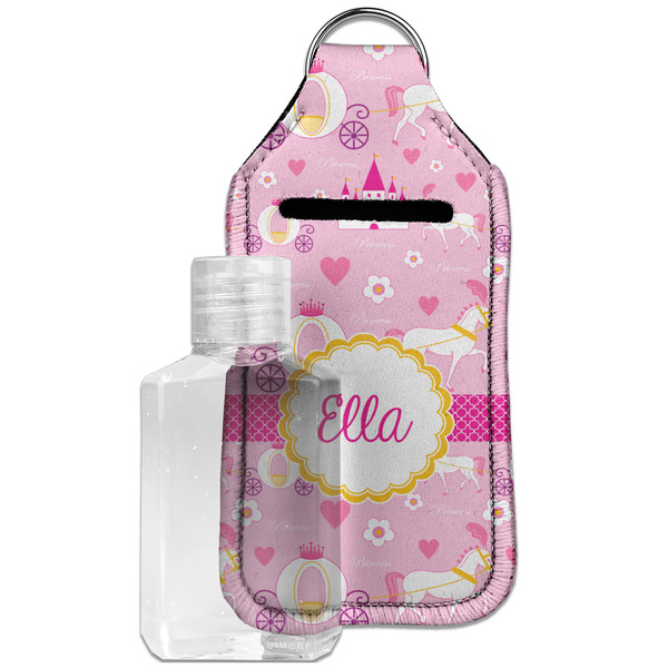 Custom Princess Carriage Hand Sanitizer & Keychain Holder - Large (Personalized)