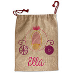 Princess Carriage Santa Sack - Front