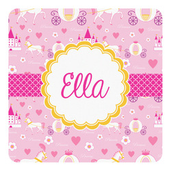 Princess Carriage Square Decal - XLarge (Personalized)