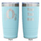 Princess Carriage Teal Polar Camel Tumbler - 20oz -Double Sided - Approval
