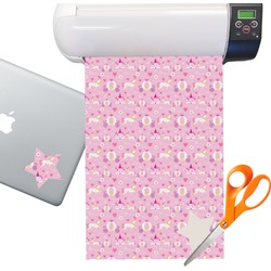 Princess Carriage Sticker Vinyl Sheet (Permanent)