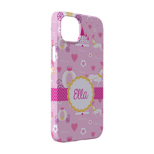 Custom Princess Carriage iPhone Case - Plastic - iPhone 14 Pro (Personalized)