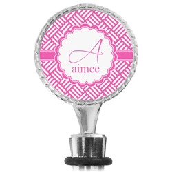 Square Weave Wine Bottle Stopper (Personalized)