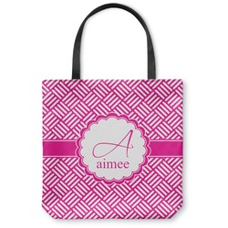 Square Weave Canvas Tote Bag - Large - 18"x18" (Personalized)