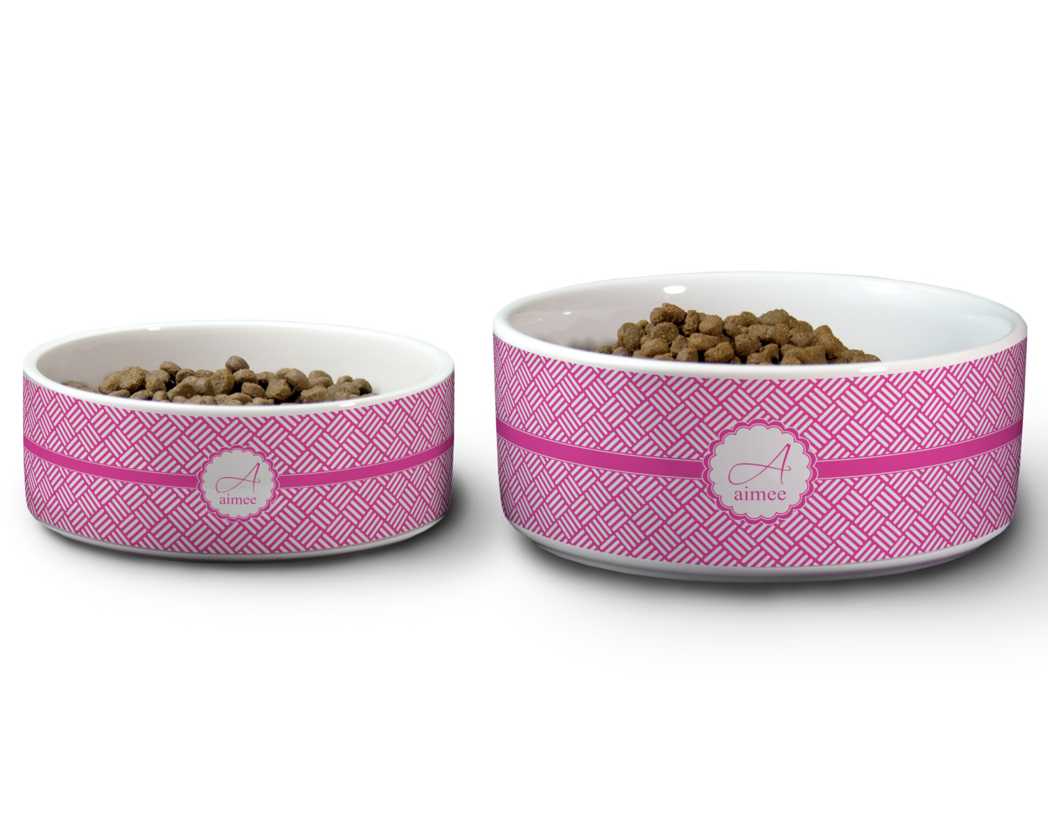 square ceramic dog bowls