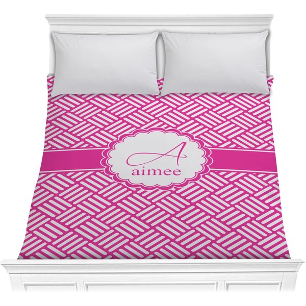 Custom Square Weave Comforter - Full / Queen (Personalized)