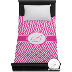 Square Weave Duvet Cover - Twin XL (Personalized)
