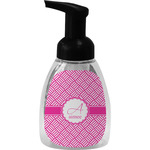 Square Weave Foam Soap Bottle - Black (Personalized)