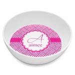 Square Weave Melamine Bowl - 8 oz (Personalized)