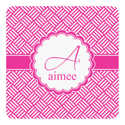Square Weave Square Decal - XLarge (Personalized)