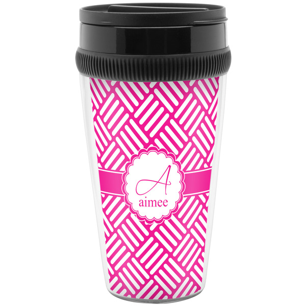 Custom Square Weave Acrylic Travel Mug without Handle (Personalized)