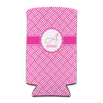 Square Weave Can Cooler (tall 12 oz) (Personalized)