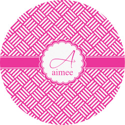 Square Weave Multipurpose Round Labels - 2" (Personalized)