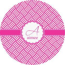 Square Weave Multipurpose Round Labels - Custom Sized (Personalized)